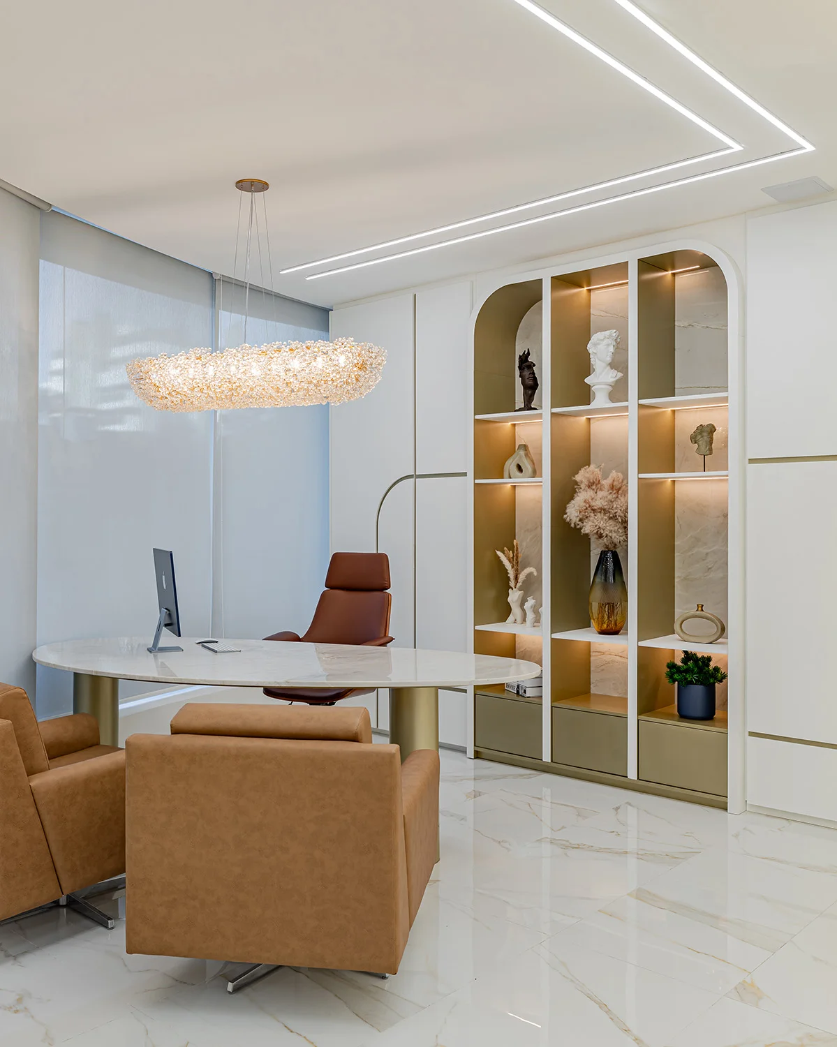 Cortina Persianas Rolô Screen Sheerwave White Uniflex — higienização e manutenção Novara