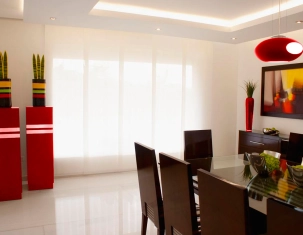 Cortina Painel Columbia — higienização e manutenção Novara